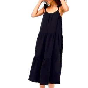 J Crew Factory Dress: Boho Tiered Gauze